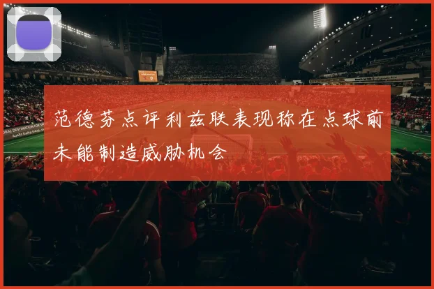 范德芬点评利兹联表现称在点球前未能制造威胁机会